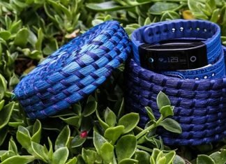 Tushi Pal je fitness tracker s ručně tkaným řemínkem